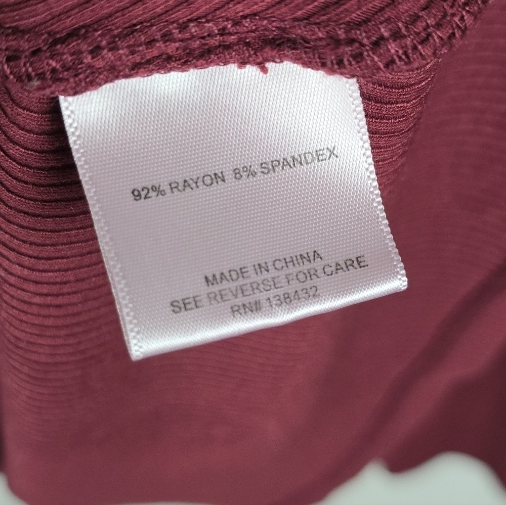 Modcloth Ribbed Knit Top 4X - Picture 3 of 7